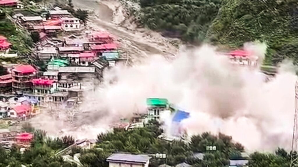 DHARAWALI CLOUDBURST